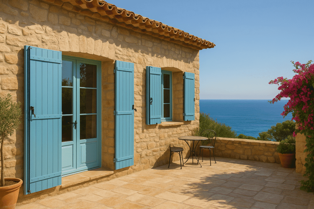 Les volets : bien plus qu’une protection, un atout charme pour votre façade en Provence